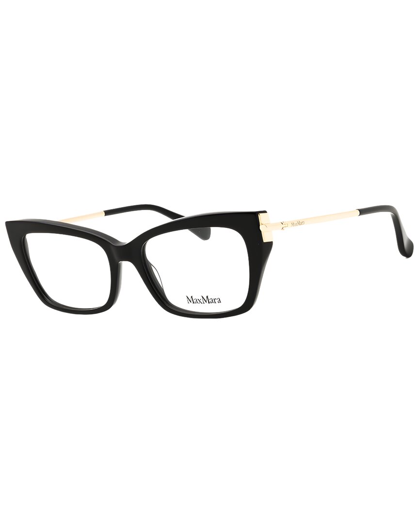 Max Mara Women's 53mm Optical Frames In Black