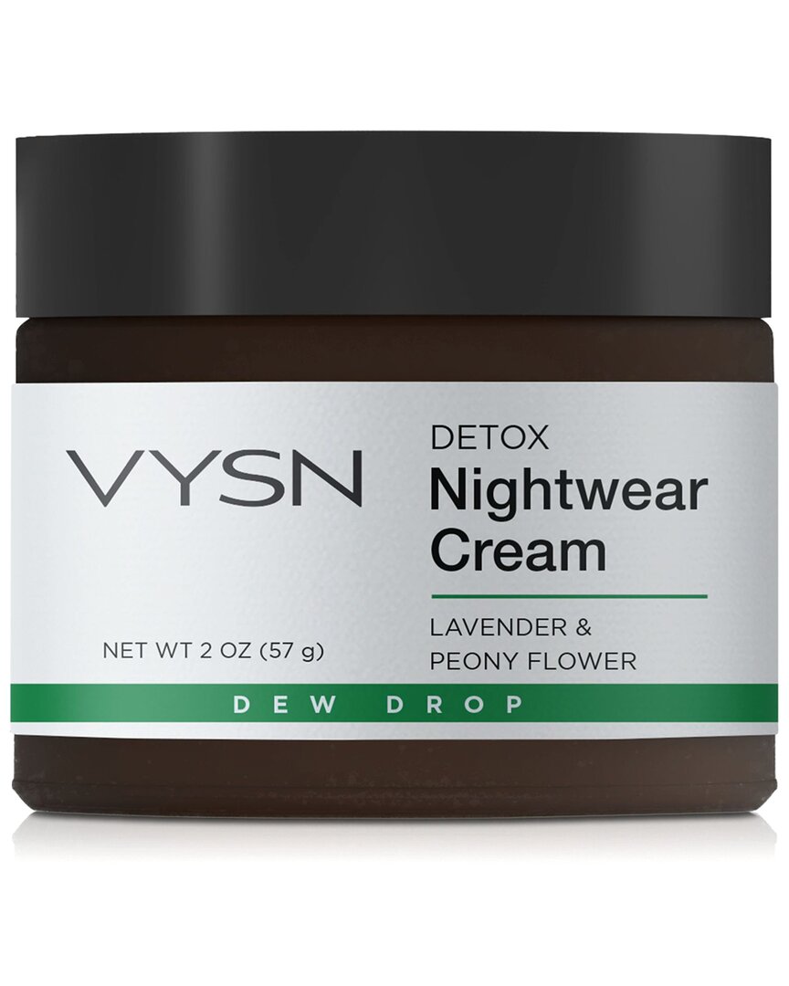 Vysn Unisex 2oz Detox Nightwear Cream - Lavender & Peony Flower