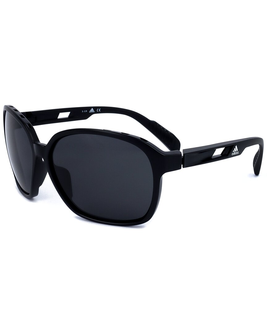 Adidas Originals Adidas Sport Women's Sp0013 62mm Sunglasses In Black