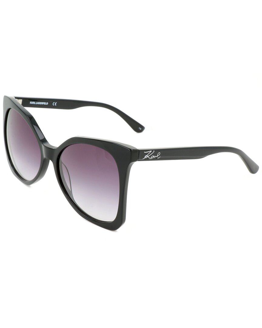 Karl Lagerfeld Women's 55mm Sunglasses In Black