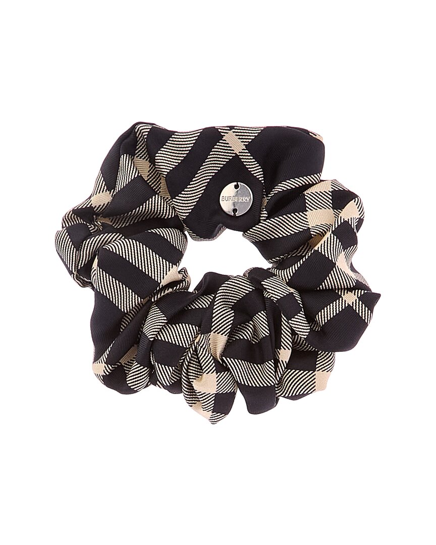Burberry Check Silk Scrunchie
