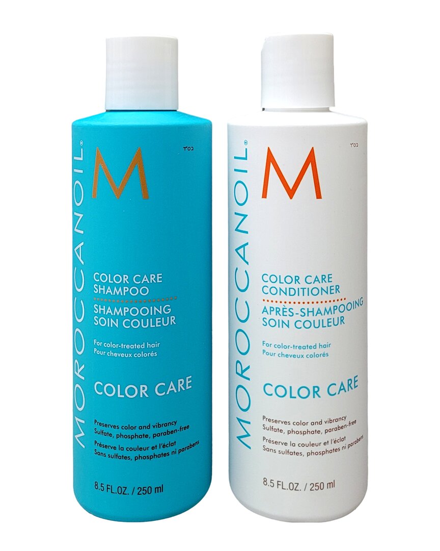 Moroccanoil Unisex Color Care Shampoo & Conditioner Duo In White