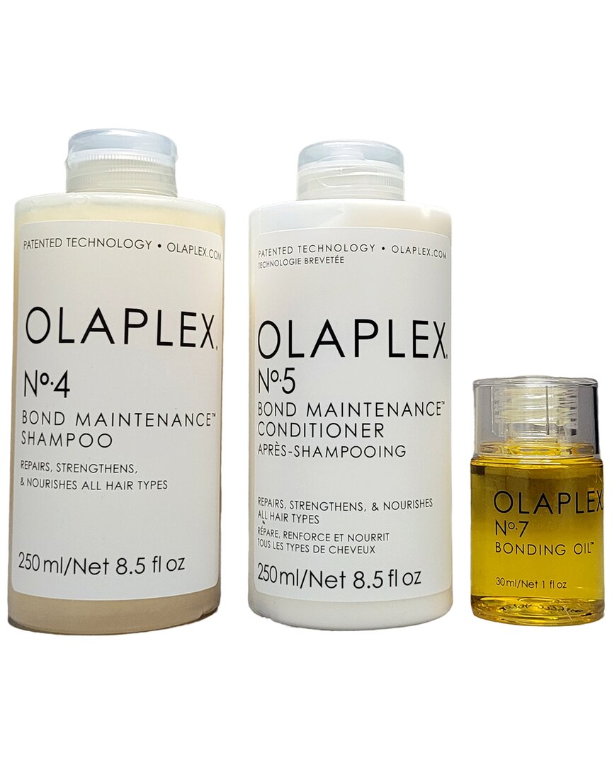 Olaplex Unisex O.4 Bond Maintenance Shampoo Trio