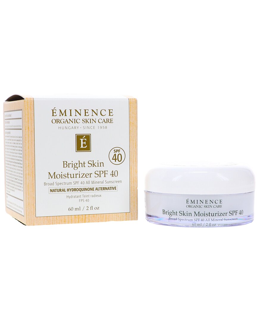 Eminence Unisex 2oz Bright Skin Moisturizer Spf In White