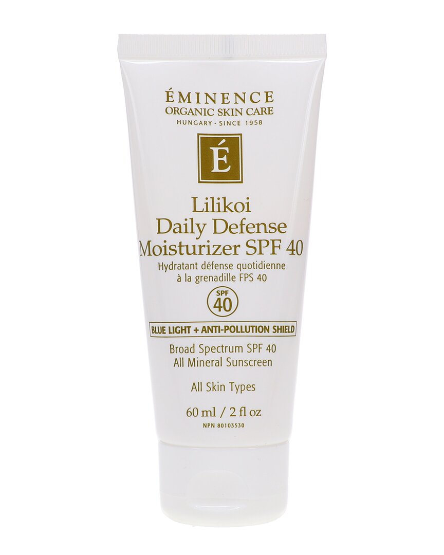 Eminence Unisex 2oz Lilikoi Daily Defense Moisturizer Spf In White