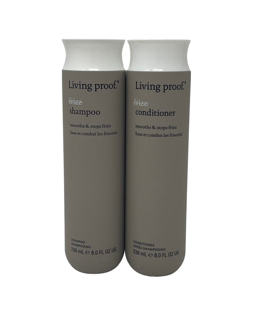 Living Proof Unisex No Frizz Shampoo And Conditioner Combo Set