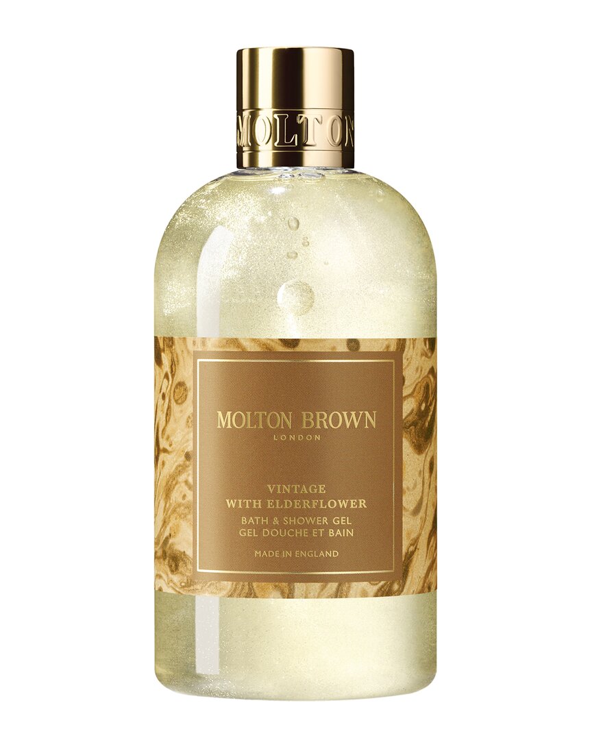 Molton Brown London Unisex 10oz Vintage With Elderflower Bath & Shower Gel With $5 Credit