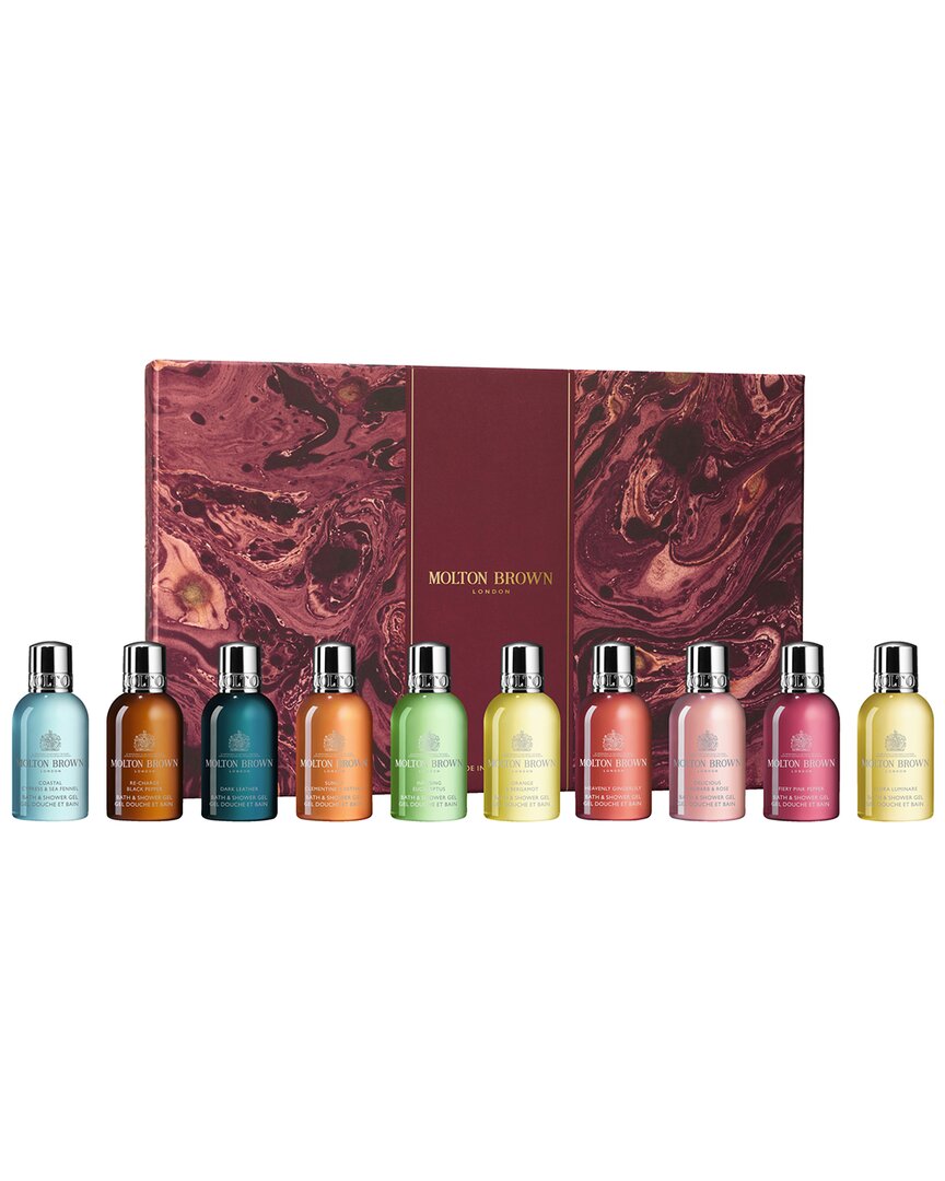 Molton Brown London Unisex 10 X 1.7oz Stocking Filler Gift Set With $5 Credit