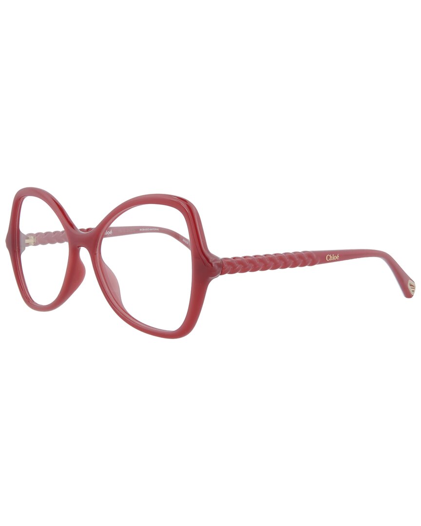 Chloé Women's Ch0004o 52mm Optical Frames In Orange