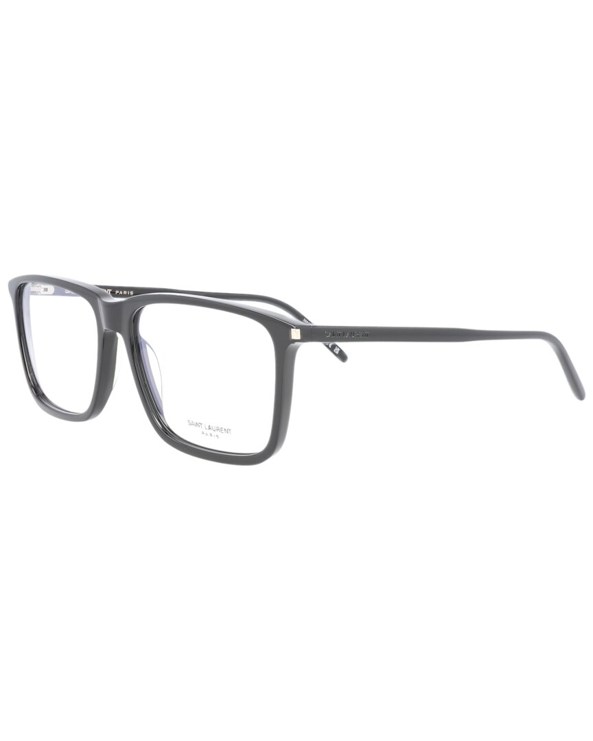 Saint Laurent Men's Sl454 59mm Optical Frames In Black