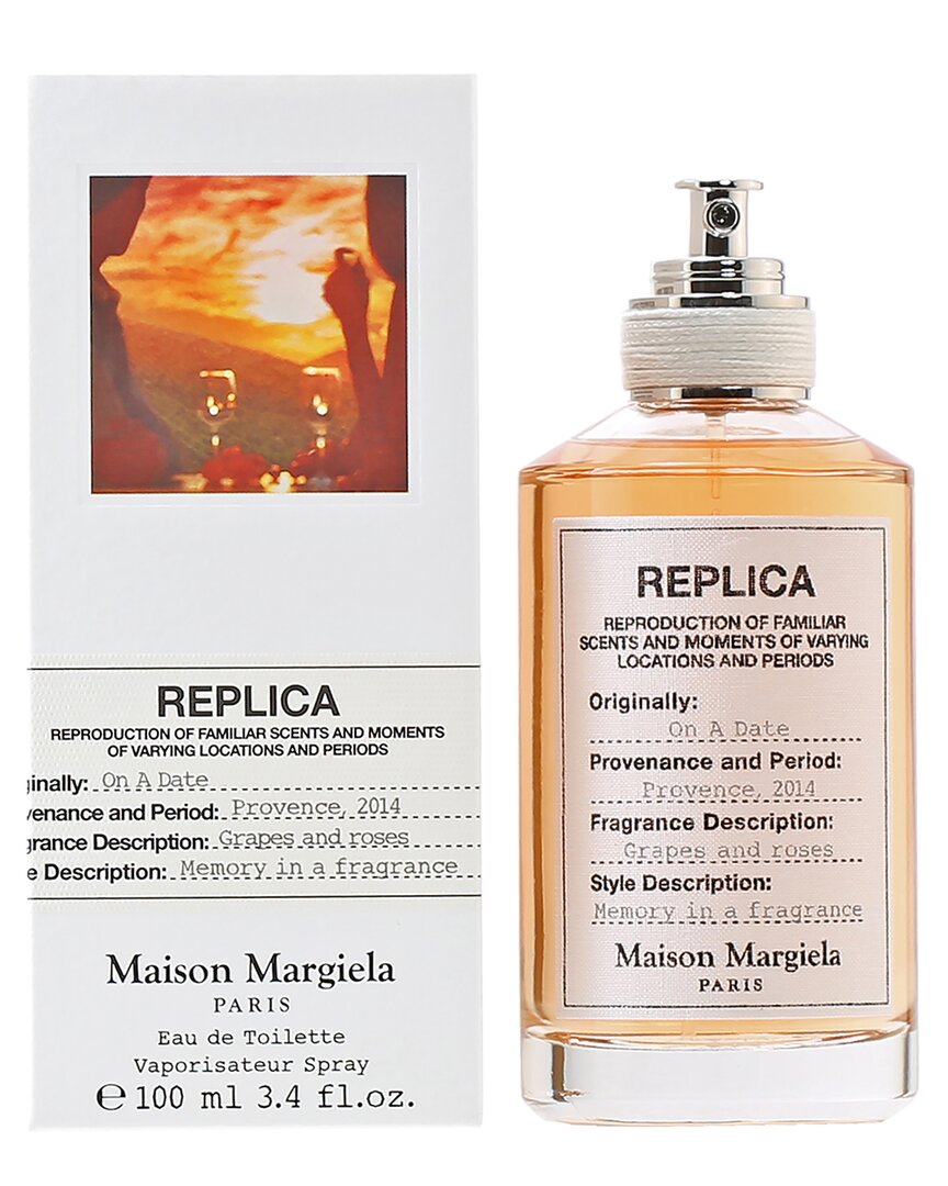 Maison Margiela Unisex 3.4oz Replica On A Date Edt Spray In Transparent