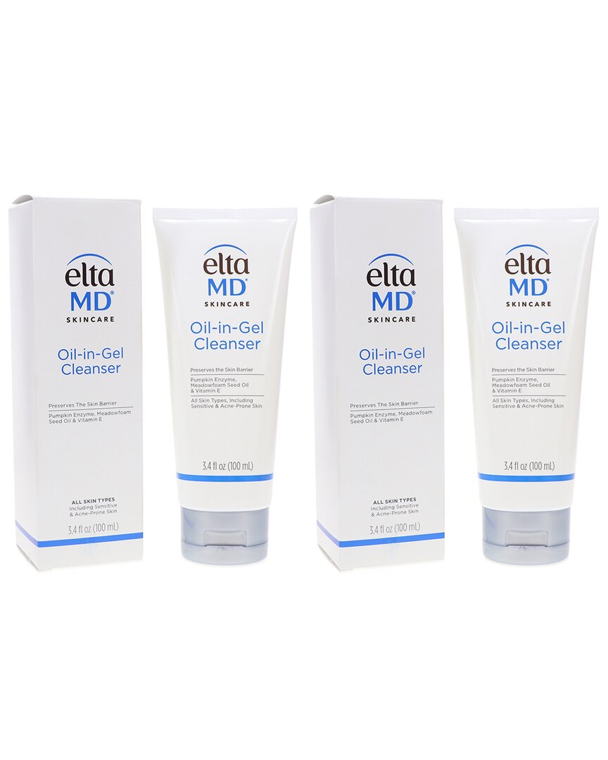 Eltamd 3.4oz Oil In Gel Cleanser Pack Of 2