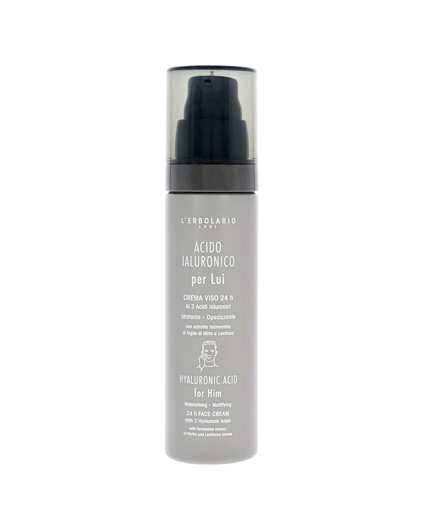 L'erbolario Lerbolario Men's 1.6oz Hyaluronic Acid Moisturizing Mattifying Face Cream