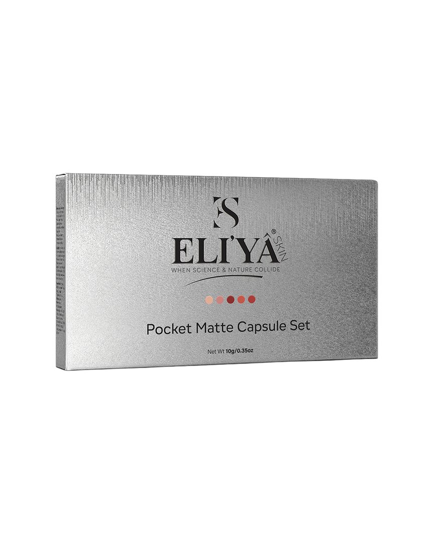 Eliya Makeup Eliya Skin 0.35oz Pocket Matte Capsule Set Soft In Transparent