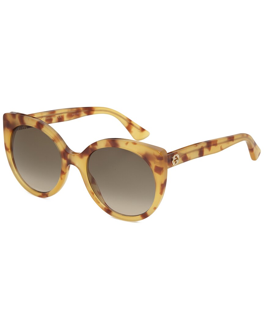 Gucci Women's Gg0325s 55mm Sunglasses In Brown