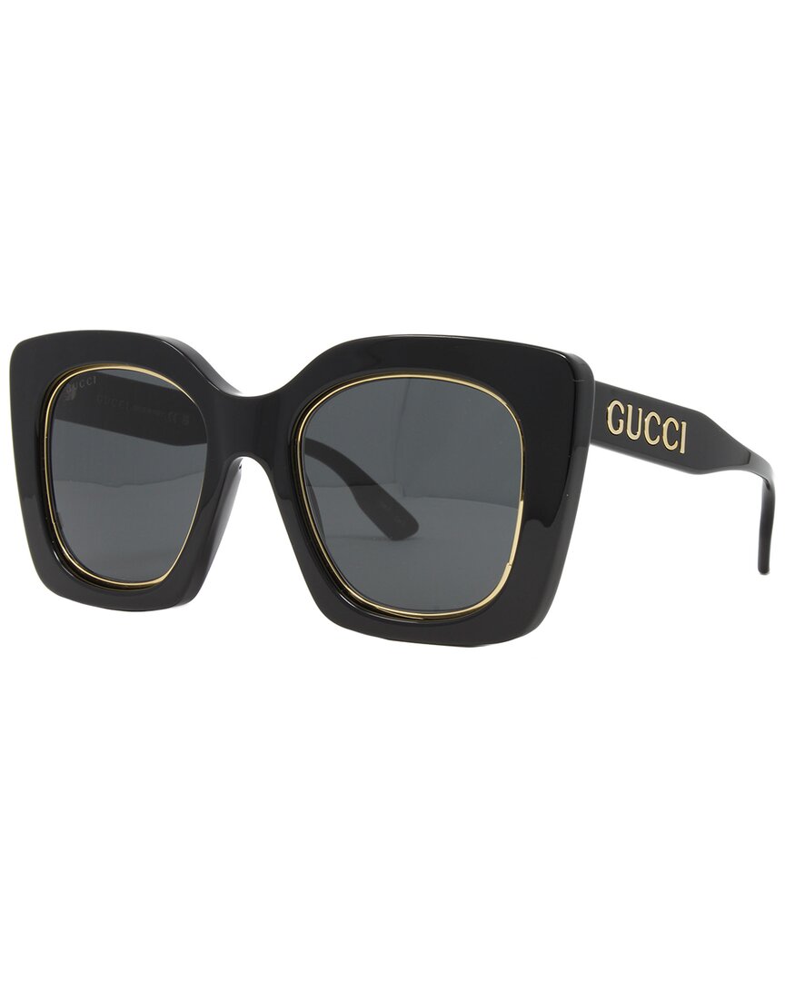 Gucci Gg1151s Cat-eye Sunglasses In Black