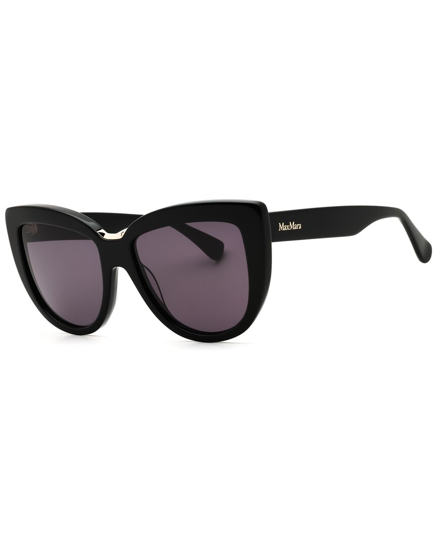 Max Mara Women's Mm0076 55mm Sunglasses In Black