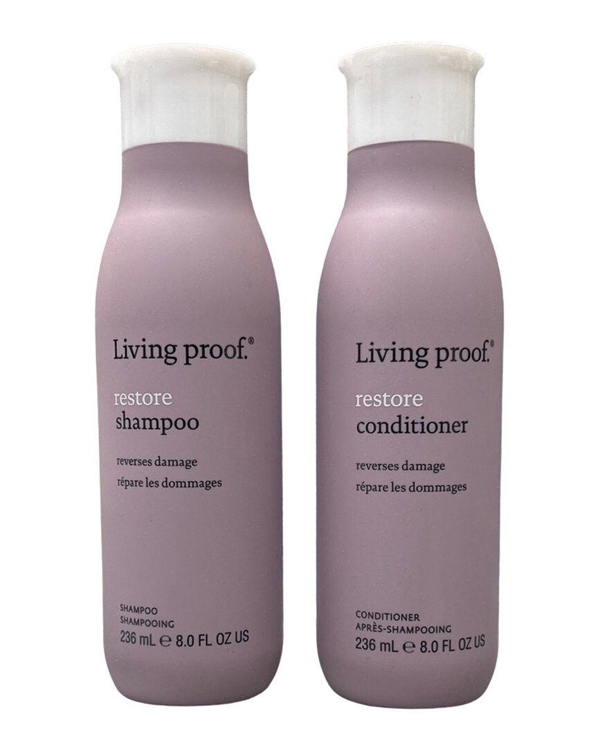 Shop Living Proof Unisex 8oz Restore Shampoo & Conditioner Duo