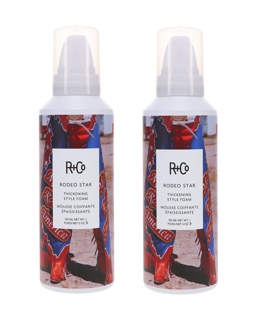 R + Co 2 Pack 5oz Rodeo Star Thickening Style Foam