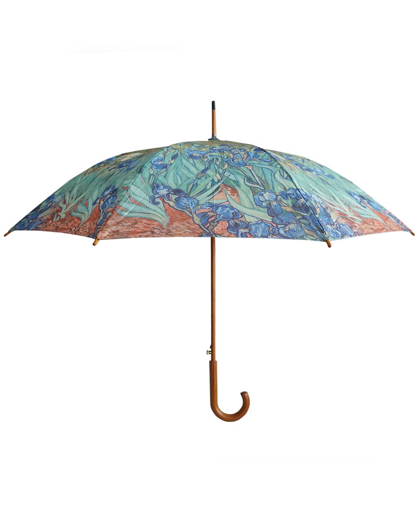 The San Francisco Umbrella Company Van Gogh's Blue Iris Umbrella