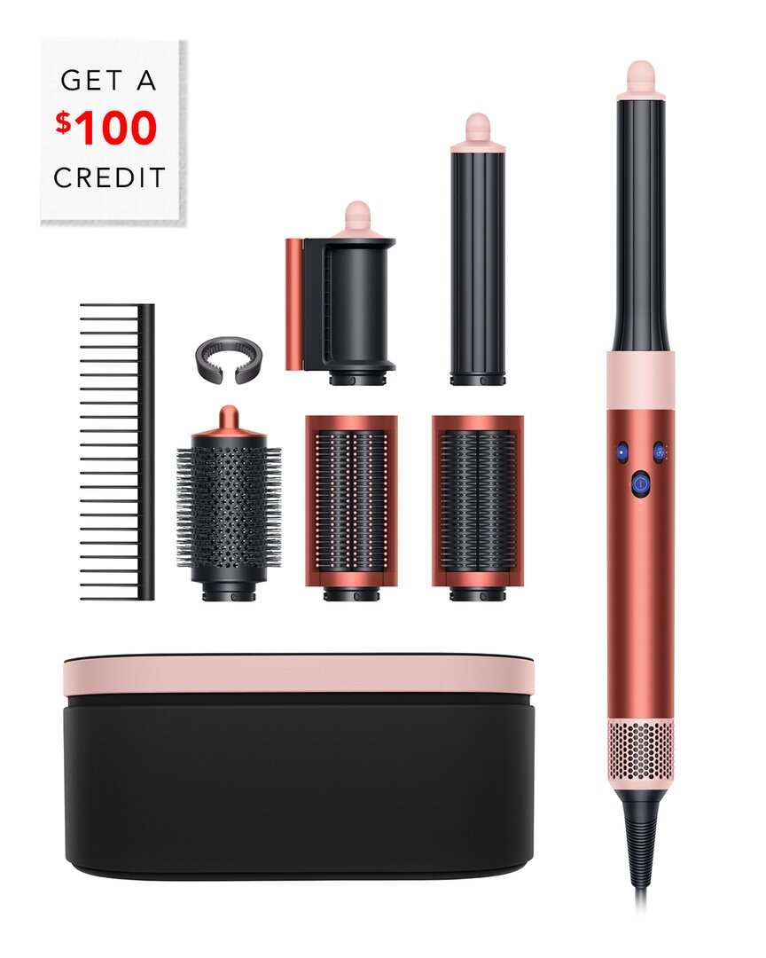 Dyson Special Edition Airwrap Multi-styler Complete Long In Strawberry Bronze