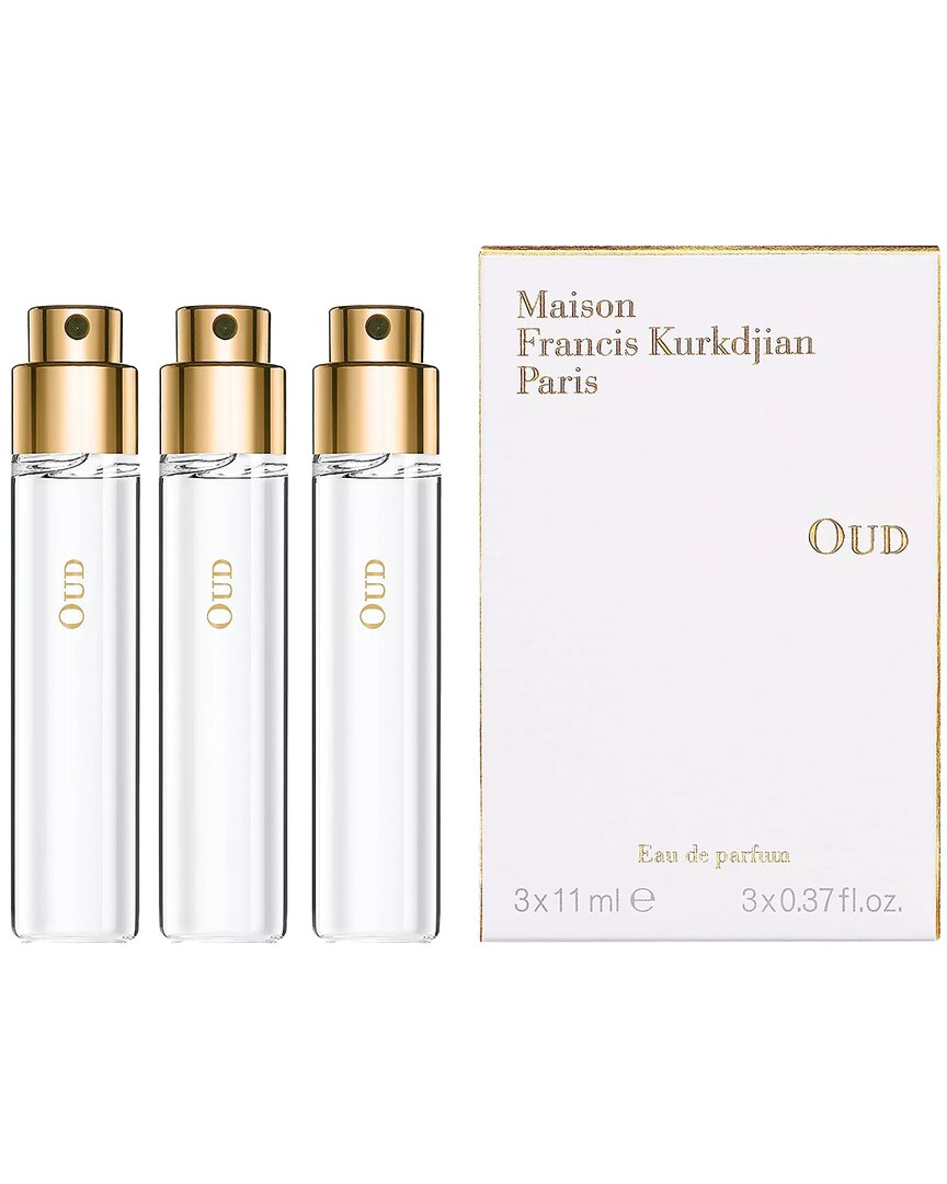 Maison Francis Kurkdjian Unisex 3 X .37oz Oud Edp Set In Multi