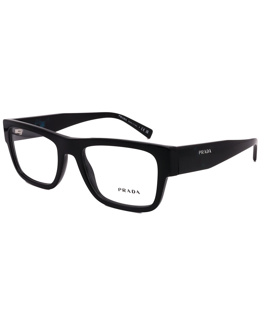Prada Men's Pr15yv 54mm Optical Frames In Burgundy