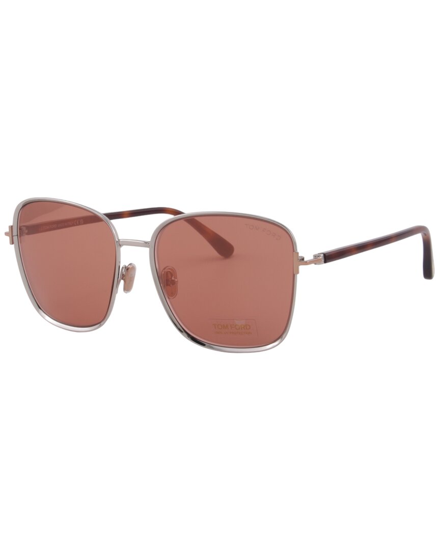 Tom Ford Women's Fern 57mm Sunglasses In Pink