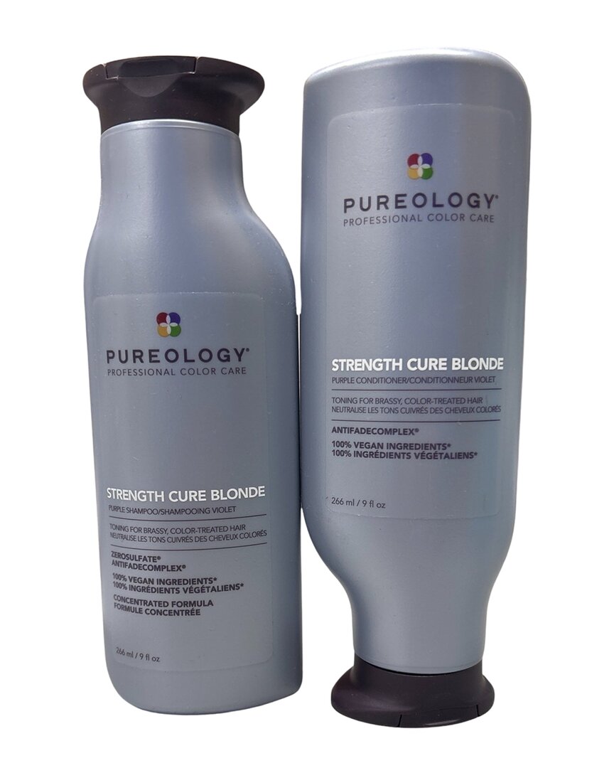 Shop Pureology Unisex 9oz Strength Cure Blonde Purple Shampoo & Conditioner Duo