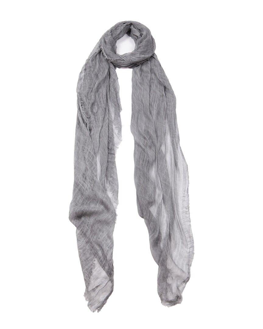 Blue Pacific Scarf In Grey
