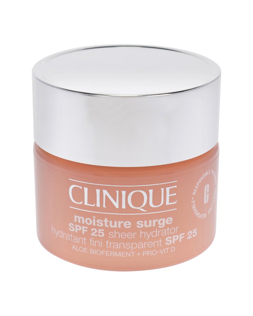 Clinique Women's 1.7oz Moisture Surge Sheer Hydrator Cream Spf 25 In White