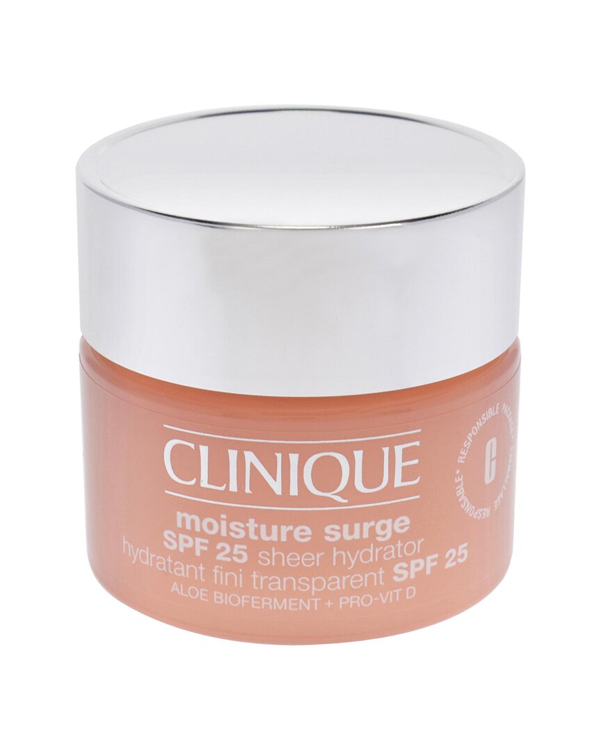 Shop Clinique Women's 1.7oz Moisture Surge Sheer Hydrator Cream Spf 25