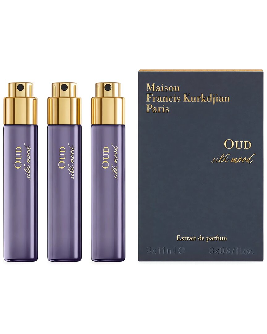 Maison Francis Kurkdjian Unisex 3 X .37oz Oud Silk Mood Extrait De Parfum Set In Multi