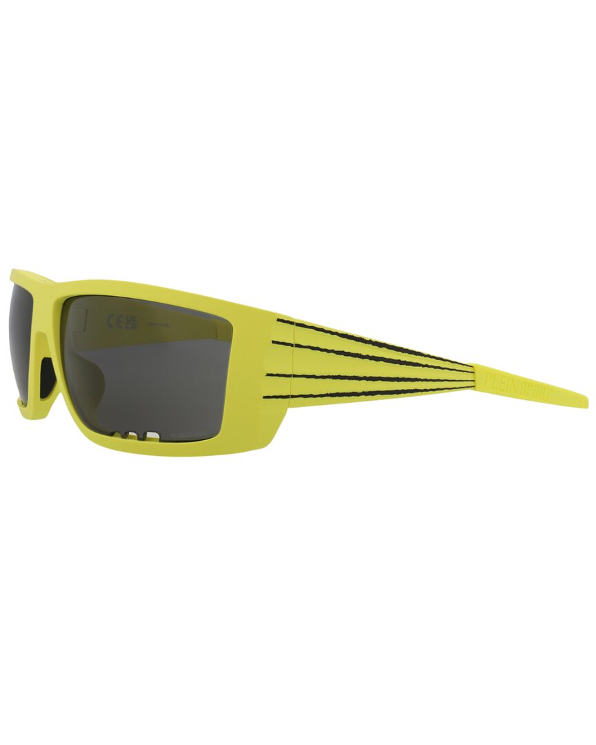 Philipp Plein Sport 64mm Oversize Rectangular Sunglasses