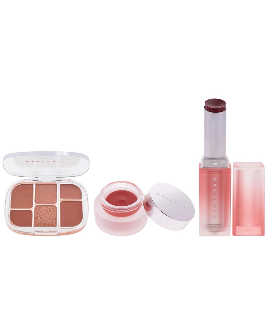 Wakemake 3pc Makeup Kit In Multi