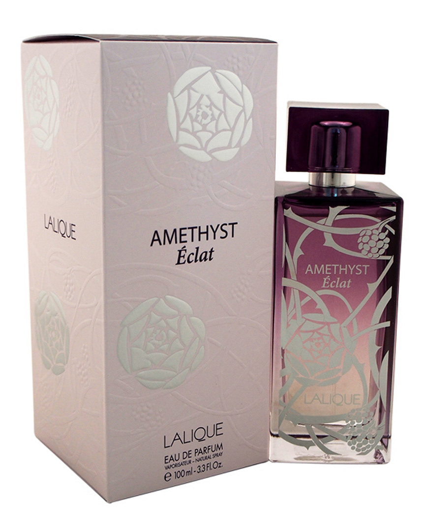 Lalique 3.3oz Amethyst Eclat Eau De Parfum Spray