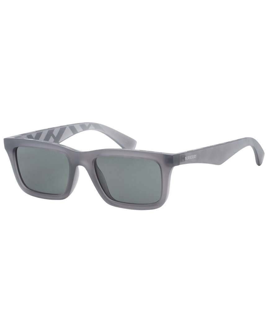 Burberry Men's Grey/Dark Be4475u 53Mm Sunglasses