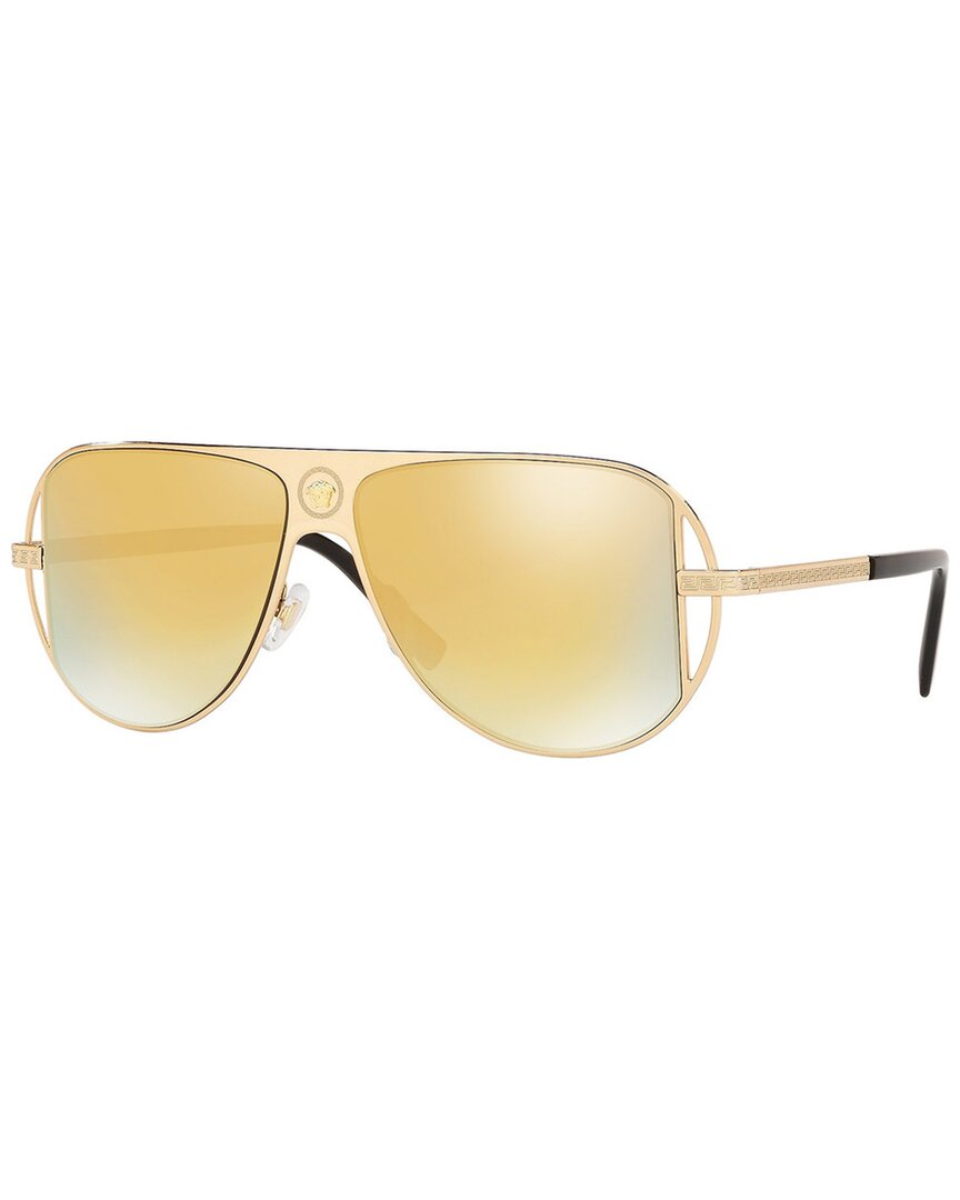 Versace Men's Ve2212 57mm Sunglasses In Yellow