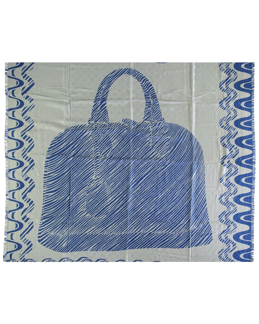 Pre-owned Louis Vuitton Alma Print Scarf (authentic Pre-loved)