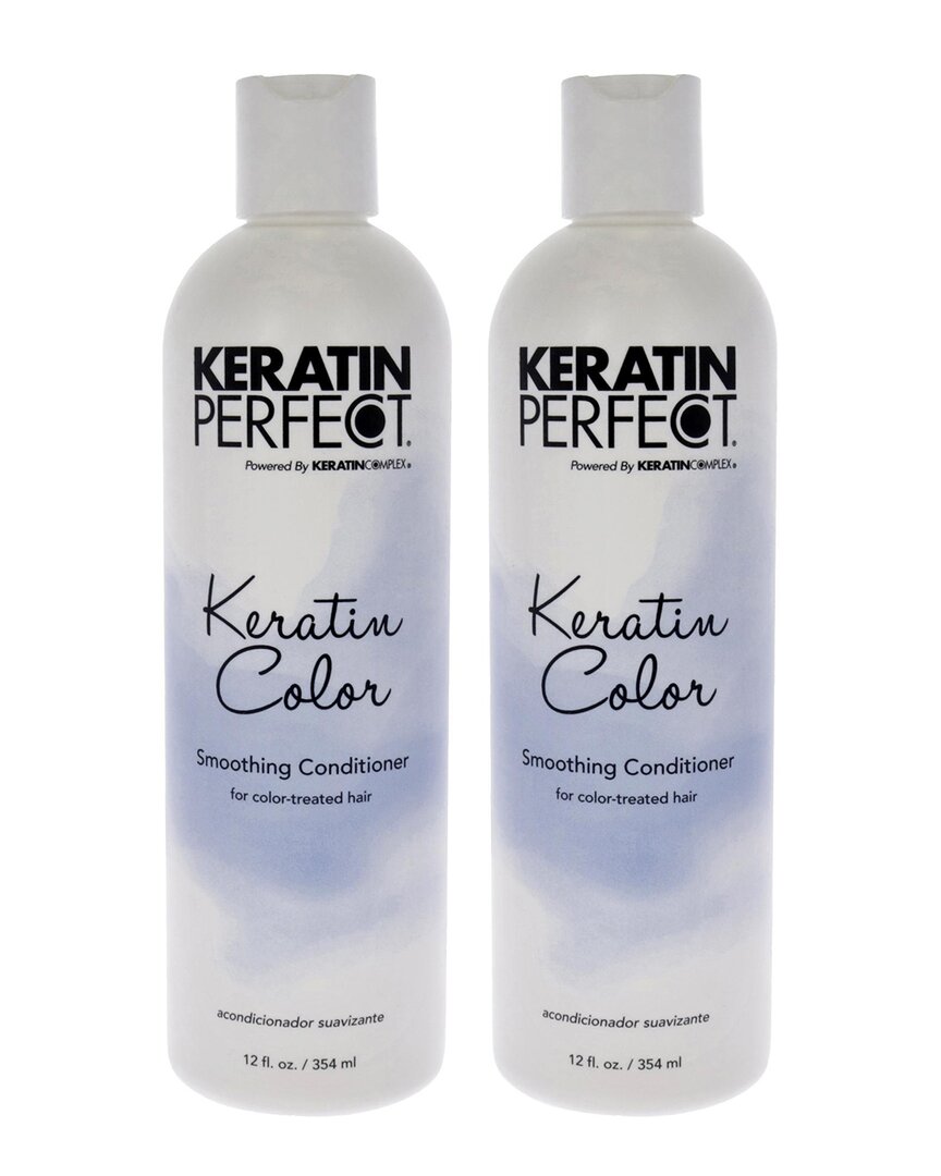 Keratin Perfect Unisex 12oz Keratin Color Conditioner - Pack Of 2