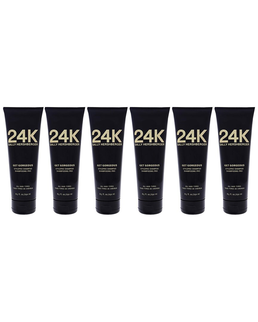 Sally Hershberger Unisex 8.5oz 24k Get Gorgeous Shampoo - Pack Of 6
