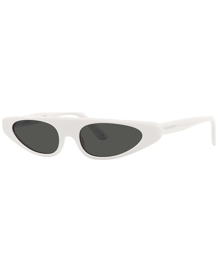 Dolce & Gabbana Women's Dg4442 52mm Sunglasses In White
