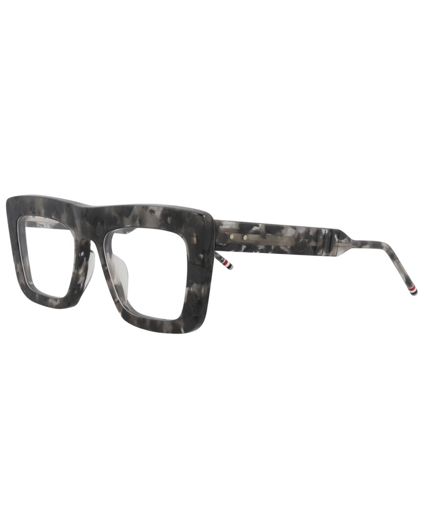 Thom Browne Unisex Tbx415 52mm Optical Frames In Gray