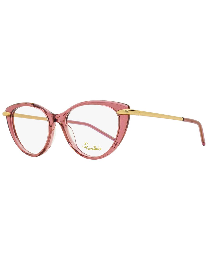 Pomellato Women's Pm0074o 52mm Optical Frames In Pink