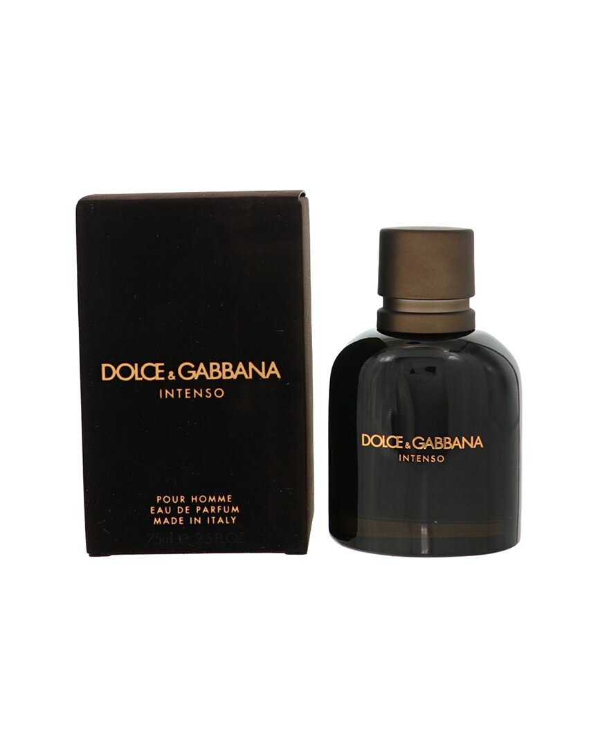 Dolce & Gabbana Men's 2.5oz Intenso Edp In Black
