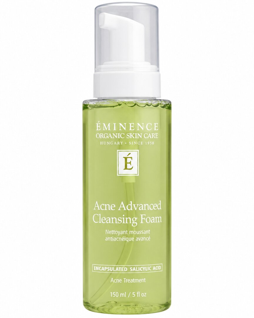 Eminence Unisex 5oz Acne Advanced Cleansing Foam In Transparent