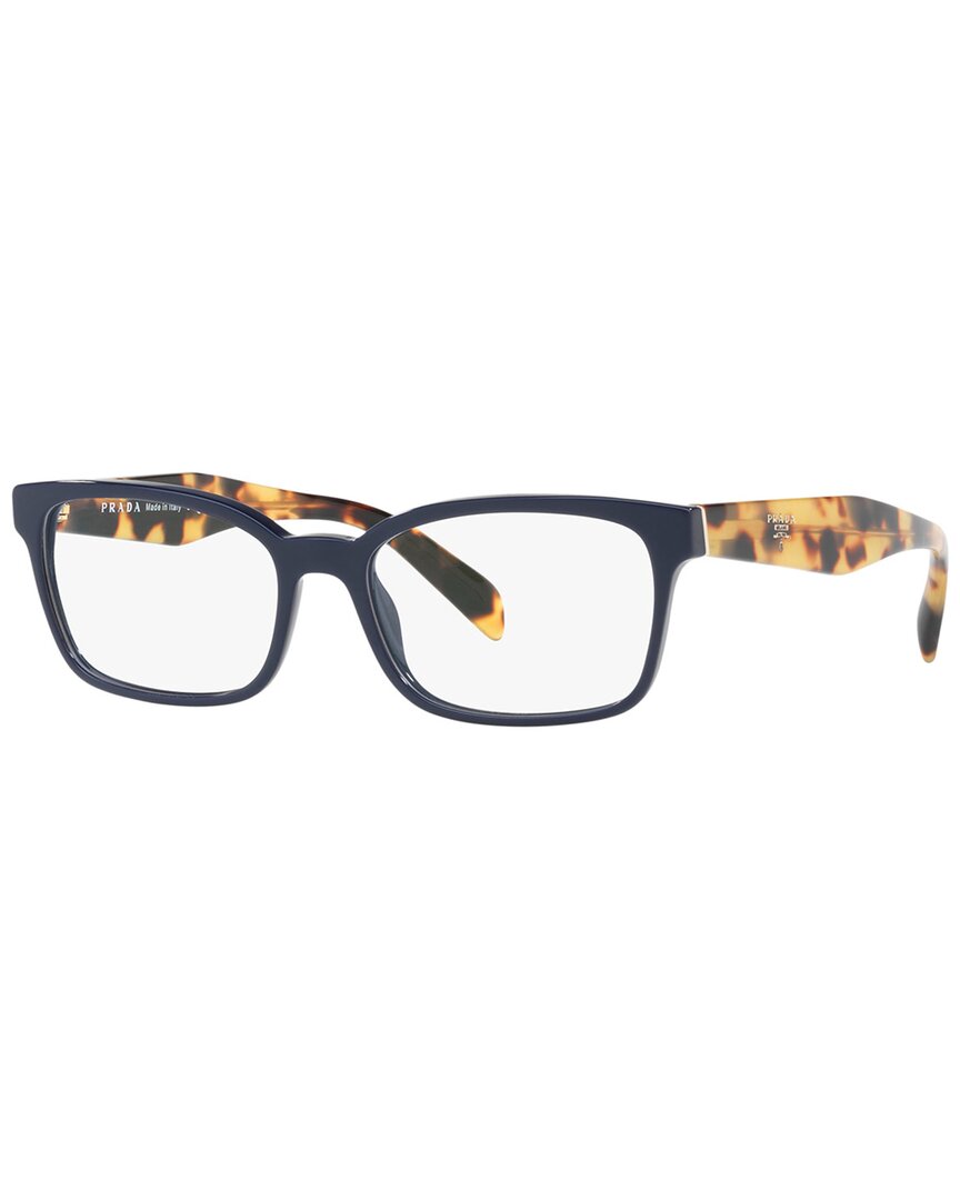 Prada Women's Pr18tv 53mm Optical Frames In Blue