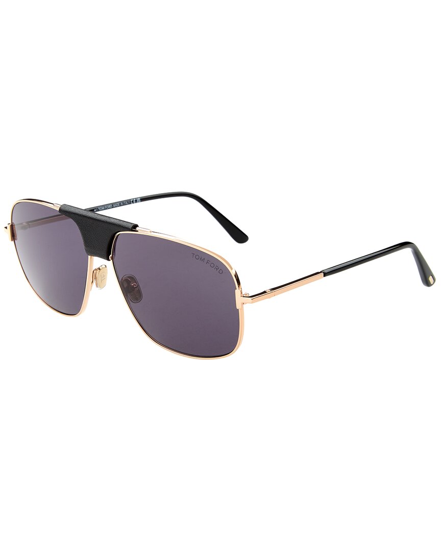Tom Ford Oversized-frame Sunglasses In Transparent