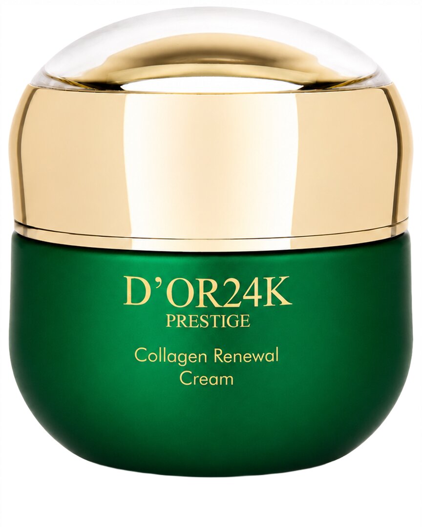 D24k 1.7oz Collagen Renewal Cream In Transparent