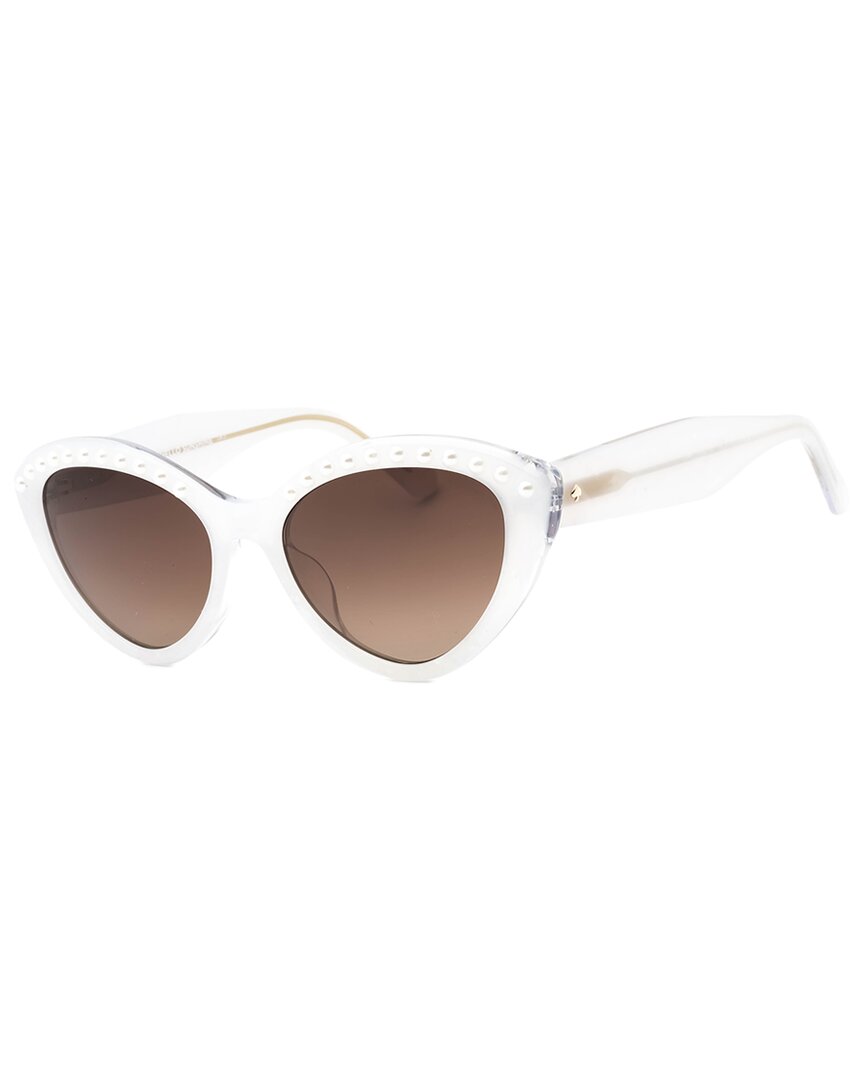 Kate Spade New York Women's Juni/g/s Pearl 55mm Sunglasses